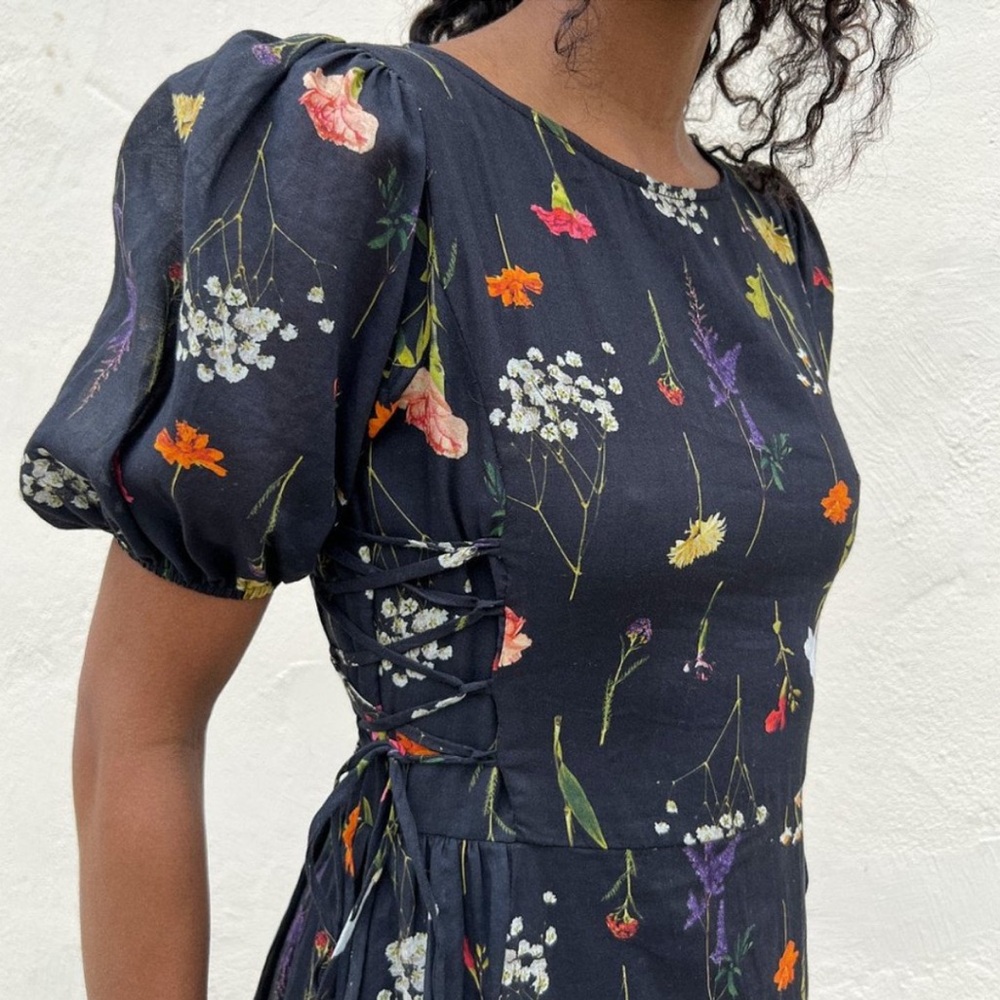 Lisa Says Gah Gianna Dress in Wildflower Ink